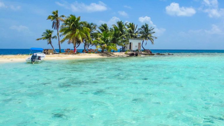 tourist in placencia belize