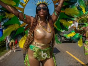 carnival reveler september celebrations