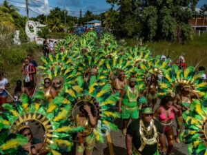 carnival reveler september celebrations