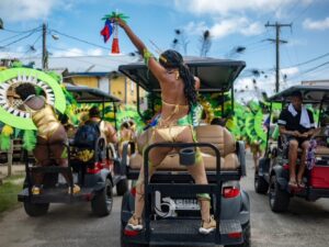 carnival reveler september celebrations