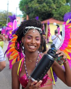 carnival reveler september celebrations
