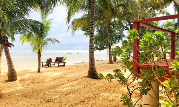 Beach Front Lounging Placencia